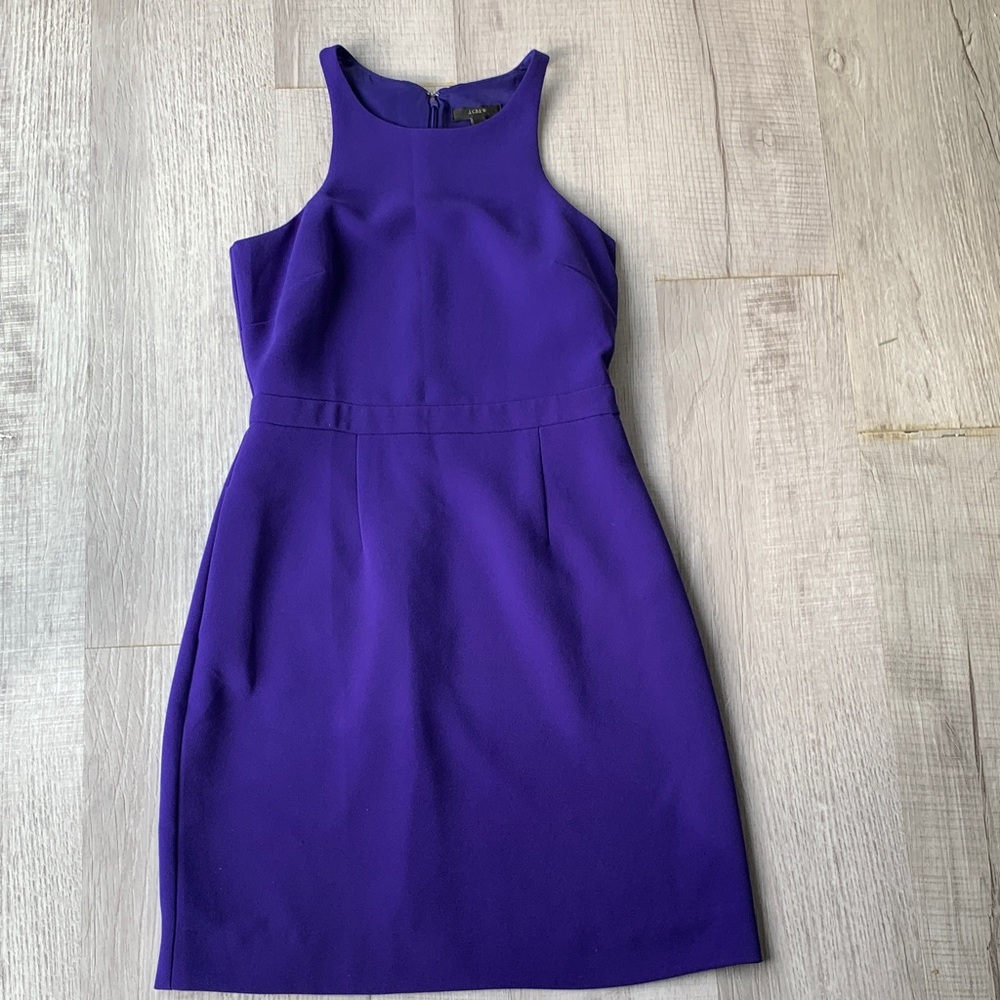 J. Crew Vibrant Cobalt Blue Dress, size 2.